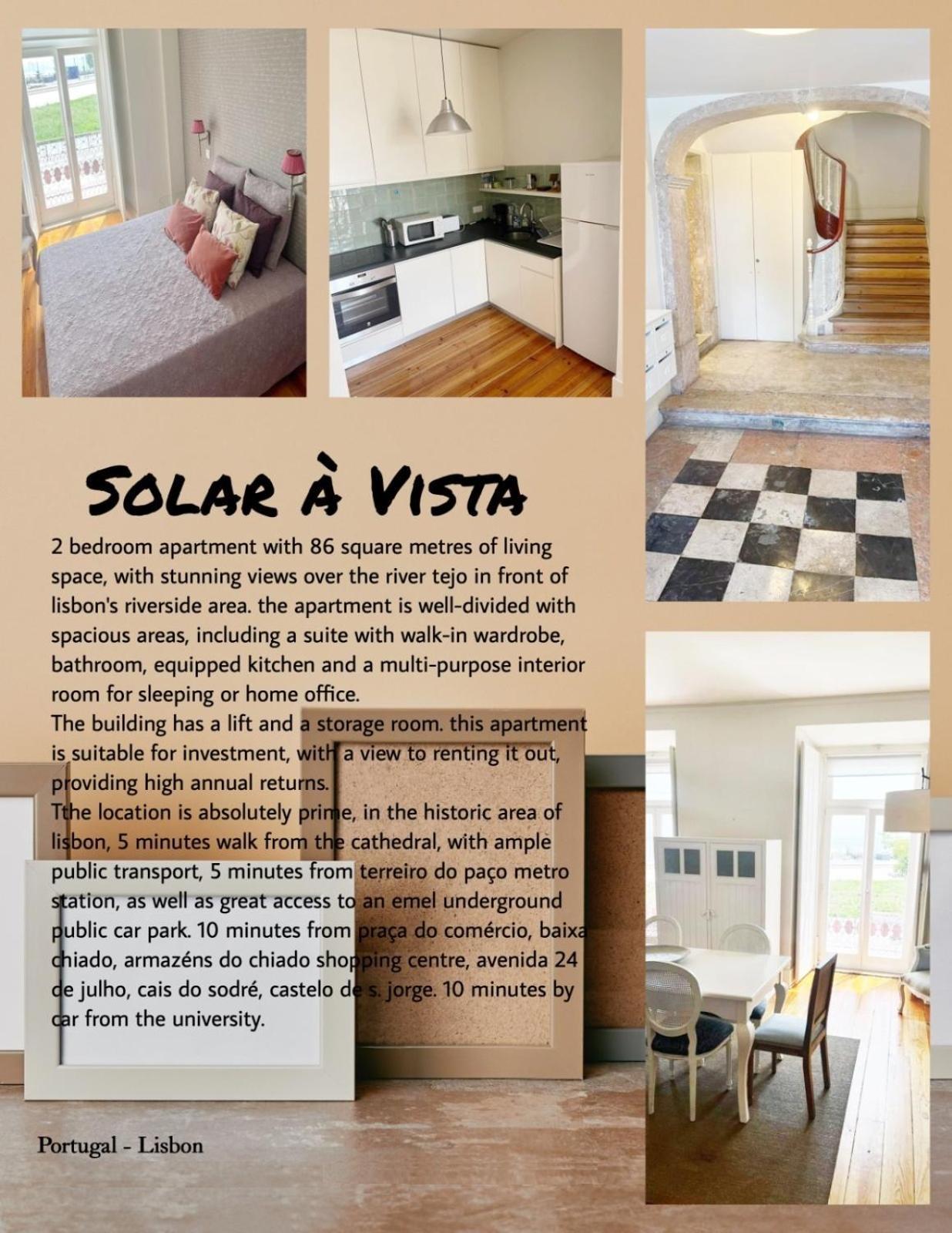 Solar A Vista Apartment Lisbon Luaran gambar